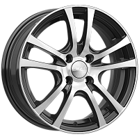 Литые диски ДЕЛИ (КЛ300) 6.000xR15 4x100 DIA60.1 ET40 алмаз для Renault Sandero