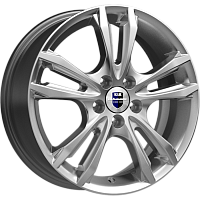 Литые диски Samara (КС866) 6.000xR16 5x100 DIA67.1 ET40 дарк платинум для SEAT Ibiza Литые диски Samara (КС866) 6.000xR16 5x100 DIA67.1 ET40 дарк платинум для SEAT Ibiza