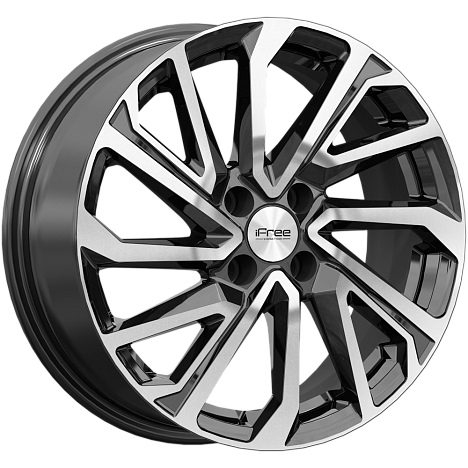 Неом (Honda Fit/Jazz) (КС1172) 6.500xR16 4x100 DIA56.1 ET45 алмаз черный