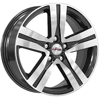 Литые диски Rebel (КС913) 7.000xR17 5x114.3 DIA67.1 ET50 Блэк Джек для Mazda 3