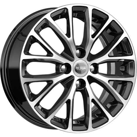 КС782 (15_Rio II) (КС782) 6.000xR15 4x100 DIA54.1 ET46 алмаз черный