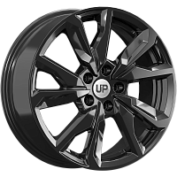 Литые диски Up114 (КС1023) 7.000xR17 5x112 DIA66.6 ET45 New Black для Mercedes-Benz B-Class