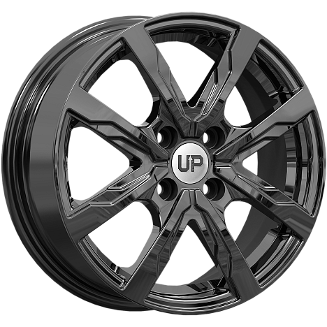 Up122 (КС1092) 6.000xR15 4x100 DIA56.6 ET39 New Black