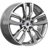 Литые диски Борэй (КС901) 8.000xR18 5x112 DIA66.6 ET45 дарк платинум для Audi A6 Avant