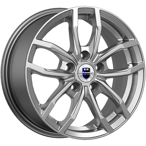 Фрост (КС1048) 6.500xR15 5x114.3 DIA67.1 ET42 дарк платинум Фрост (КС1048) 6.500xR15 5x114.3 DIA67.1 ET42 дарк платинум