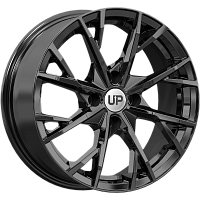 Литые диски Up126 (КС1109) 6.500xR16 4x100 DIA60.1 ET37 New Black для Opel Astra Gtc