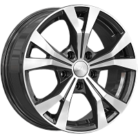 Литые диски НАГАНО (КЛ240М) 6.500xR16 5x114.3 DIA67.1 ET45 алмаз для Hyundai Ix35