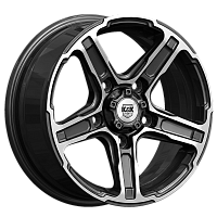 Литые диски Сакма (КС1222) 6.500xR16 5x139.7 DIA98.1 ET40 алмаз черный