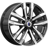 Литые диски Мичиган (КС1107) 8.000xR18 5x130 DIA71.6 ET56 алмаз черный для Audi Литые диски Мичиган (КС1107) 8.000xR18 5x130 DIA71.6 ET56 алмаз черный для Audi