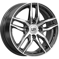 Литые диски Up125 (КС1101) 6.000xR15 4x100 DIA67.1 ET30 New Diamond для Daihatsu Yrv Литые диски Up125 (КС1101) 6.000xR15 4x100 DIA67.1 ET30 New Diamond для Daihatsu Yrv