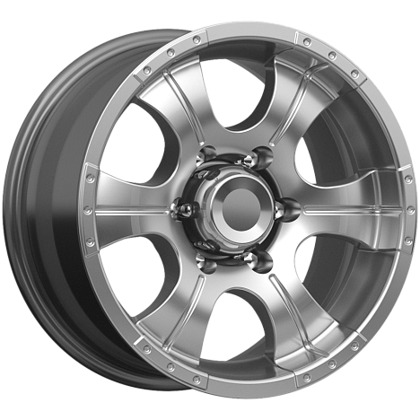 Байконур (КС465М) 8.000xR16 6x139.7 DIA108.5 ET0 дарк платинум