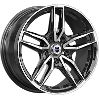 Литые диски Бартон (КС1110) 8.000xR17 5x112 DIA66.6 ET45 алмаз черный для Mini Cooper