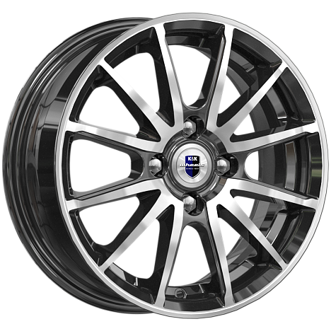 Квант (КС960) 5.500xR14 4x98 DIA58.5 ET35 алмаз черный