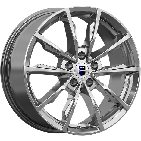 Меренге (КС902) 7.500xR17 5x115 DIA70.2 ET40 дарк платинум Меренге (КС902) 7.500xR17 5x115 DIA70.2 ET40 дарк платинум