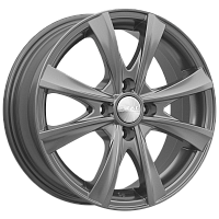 Литые диски МАЛЬТА (КЛ189) 6.000xR15 4x100 DIA67.1 ET45 графит для Toyota Ractis