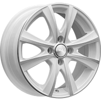 Литые диски МАЛЬТА (КЛ189) 6.000xR15 4x100 DIA60.1 ET45 алмаз-белый