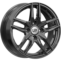 Литые диски Up125 (КС1101) 6.000xR15 4x108 DIA65.1 ET23 New Black для Citroen C4 Coupe