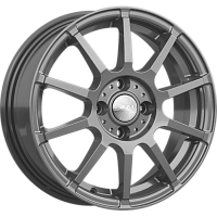 Литые диски АКИТА (КЛ285) 6.000xR15 4x100 DIA54.1 ET48 графит для KIA Picanto