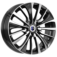 Литые диски Flanker (КС1097) 6.500xR17 5x108 DIA67.1 ET43 алмаз черный для Kaiyi E5