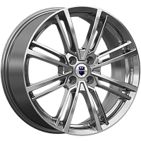 Литые диски Эрфурт (КС903) 7.000xR17 4x100 DIA67.1 ET45 дарк платинум