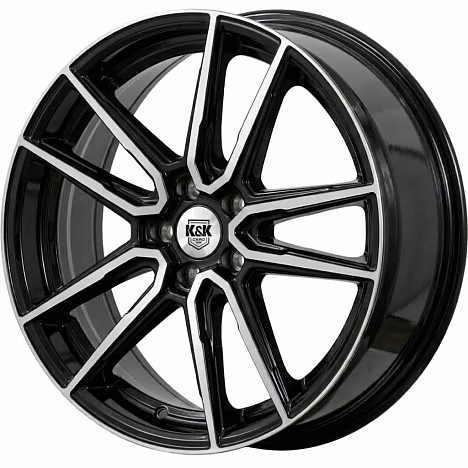 Эквант (КС1213) 7.000xR19 5x114.3 DIA66.1 ET40 алмаз черный Эквант (КС1213) 7.000xR19 5x114.3 DIA66.1 ET40 алмаз черный