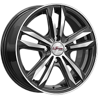 Литые диски Маскот (КС870) 6.000xR15 4x100 DIA67.1 ET40 Блэк Джек для Toyota Ractis
