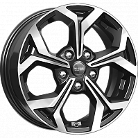 Литые диски КС878 (ZV 16_Focus) (КС878) 6.500xR16 5x108 DIA63.35 ET50 алмаз черный