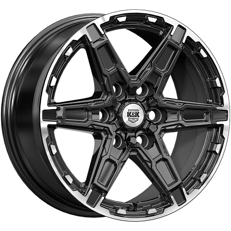 Дистрикт (КС1159) 8.000xR18 6x139.7 DIA100.1 ET36 черный бриллиант Дистрикт (КС1159) 8.000xR18 6x139.7 DIA100.1 ET36 черный бриллиант