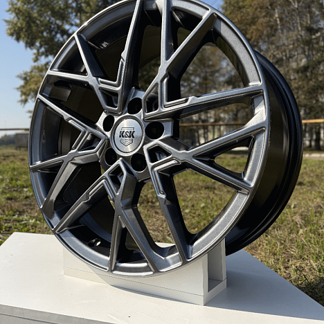 Вудроф (КС1044) 7.000xR18 5x112 DIA57.1 ET45 дарк платинум Вудроф (КС1044) 7.000xR18 5x112 DIA57.1 ET45 дарк платинум