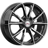 Литые диски Сион (КС1055) 6.500xR15 5x100 DIA67.1 ET45 Блэк Джек для Subaru Forester