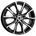 Твист (КС697М) 7.500xR17 5x100 DIA56.1 ET45 алмаз черный Твист (КС697М) 7.500xR17 5x100 DIA56.1 ET45 алмаз черный