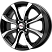 Дайс (КС696) 6.000xR15 4x100 DIA54.1 ET48 Блэк Джек