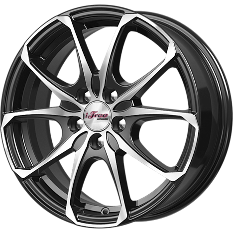 Такеши (КС877) 6.000xR16 5x100 DIA67.1 ET35 Блэк Джек