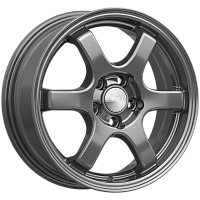 Литые диски КИОТО (КЛ249) 6.000xR15 5x100 DIA57.1 ET38 графит для Audi A3