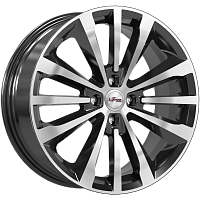 Литые диски Андерсен (КС912) 7.000xR17 4x100 DIA67.1 ET37 Блэк Джек для Vortex Corda