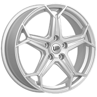 Литые диски Up118 (КС1064) 6.500xR18 5x114.3 DIA67.1 ET35 Silver Classic для Haval F7