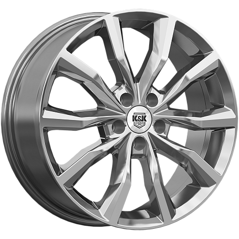 Портер (КС906) 7.500xR18 5x114.3 DIA66.1 ET35 дарк платинум