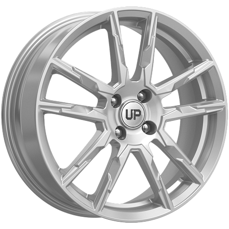 Up107 (КС993) 6.500xR17 4x100 DIA54.1 ET45 Silver Classic Up107 (КС993) 6.500xR17 4x100 DIA54.1 ET45 Silver Classic