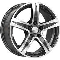 Литые диски SAKURA (КЛ146) 6.500xR15 5x108 DIA58.1 ET40 алмаз