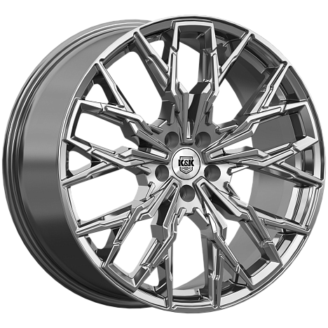 Элерон (КС1168) 9.000xR20 5x108 DIA60.1 ET39 дарк платинум Элерон (КС1168) 9.000xR20 5x108 DIA60.1 ET39 дарк платинум