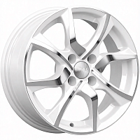 Литые диски ТУЛОН (КЛ233) 6.000xR15 4x98 DIA58.6 ET35 алмаз-белый