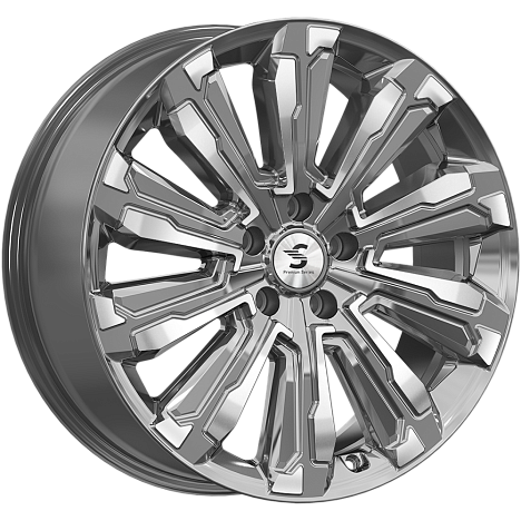 HUMBER (КР1061) 8.000xR20 5x114.3 DIA60.1 ET30 Diamond gloss graphite HUMBER (КР1061) 8.000xR20 5x114.3 DIA60.1 ET30 Diamond gloss graphite