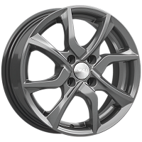 Литые диски ТУЛОН (КЛ233) 6.000xR15 4x114.3 DIA67.1 ET44 графит для Daewoo Evanda