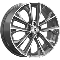 Литые диски КР012 (18_FAW Bestune T55) (КР012) 7.000xR18 5x114.3 DIA67.1 ET33 Diamond gloss graphite