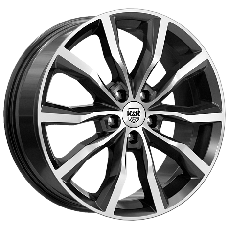 Портер (КС906) 7.500xR18 5x115 DIA70.2 ET40 алмаз черный