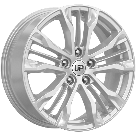 Up106 (КС991) 7.000xR17 5x114.3 DIA66.1 ET40 Silver Classic Up106 (КС991) 7.000xR17 5x114.3 DIA66.1 ET40 Silver Classic