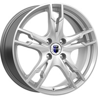 Литые диски Солар (КС875) 7.000xR17 4x100 DIA67.1 ET38 сильвер SK для Lada Vesta Cross
