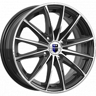 Литые диски Пойнт Бланк-оригинал (КС884) (КС884) 6.000xR15 4x100 DIA60.1 ET40 алмаз черный SK для Renault Sandero