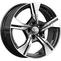 Литые диски КС1053 (ZV 16_Lifan_Х60) (КС1053) 6.500xR16 5x114.3 DIA60.1 ET45 алмаз черный для Chery Tiggo