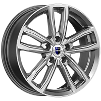Литые диски Каланг (КС1086) 6.500xR17 5x114.3 DIA67.1 ET45 дарк платинум для Belgee S50
